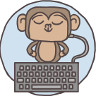 Monkey keyboard